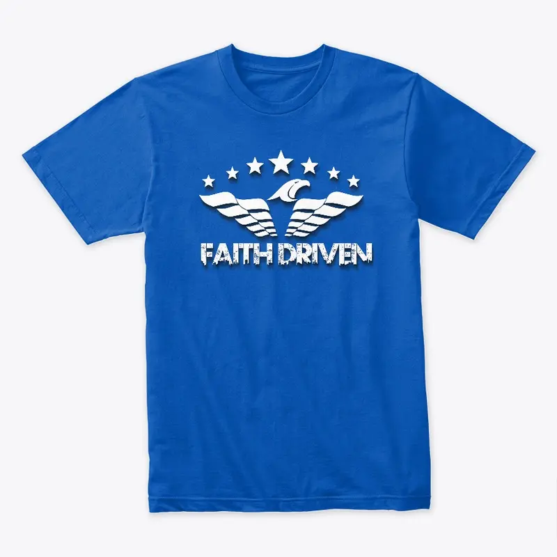 Faith Driven Logo White