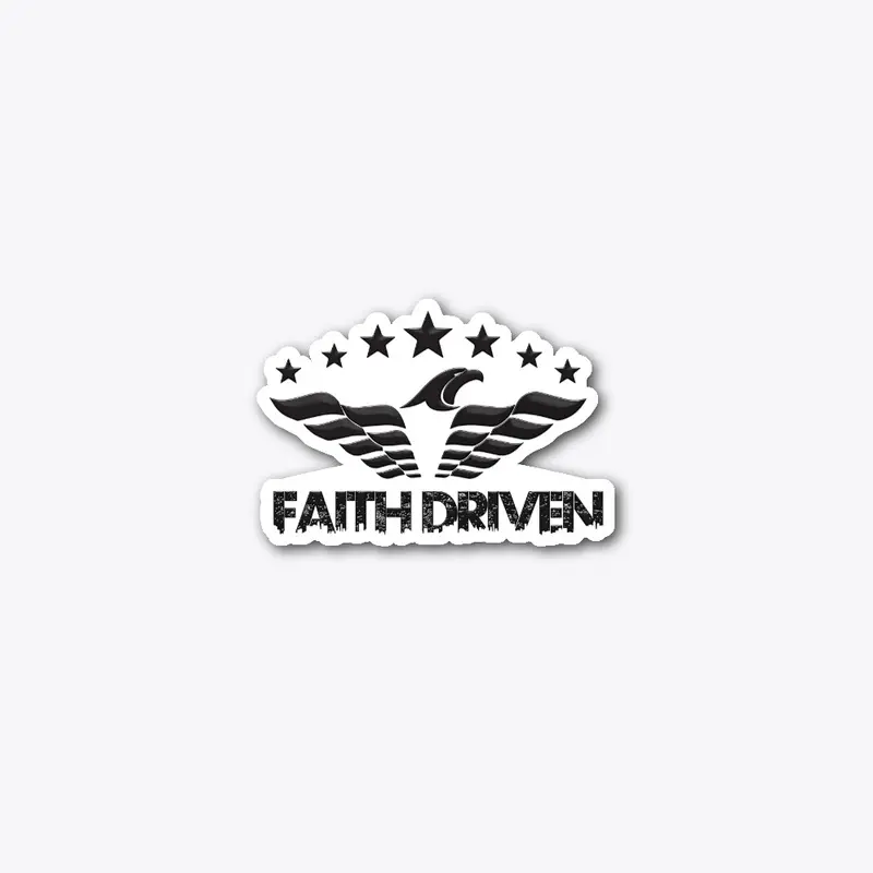 Faith Driven Sticker